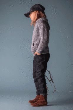 Tocoto Vintage Denim Boys Pants -Little Boys Clothes Sales 1 dark denim c