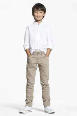 Boys Pants DL1961 Brady Slim Slate Grey -Little Boys Clothes Sales 1Brady BirchA