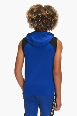 North Face Never Stop Hoodie - Blue -Little Boys Clothes Sales 1NF0A7QI9 CZ6 backcopy