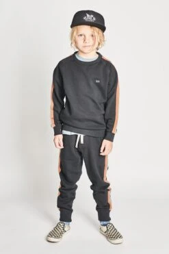Munster Kids Pacesetter Boys Pants - Soft Black
