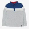 Jean Bourget Jersey Polo Boys Shirt (Size 3 Left) -Little Boys Clothes Sales 1 grey polo