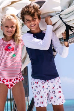 Boys Swim Sunuva Boys Classic Riviera Short (Size 10 Left)