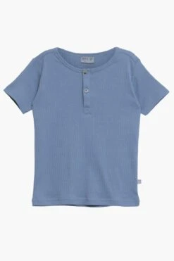 Wheat Bertram Boys Shirt - Dark Sky