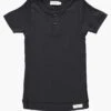 MarMar Copenhagen Ribbed Kids T-Shirt - Black -Little Boys Clothes Sales 1blacknoos