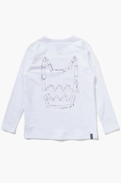 Munster Kids Bonechatter Kids Shirt - White