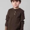 Boys Shirt MarMar Copenhagen Tavus - Coffee -Little Boys Clothes Sales 1brownhenley