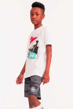 Boys Shorts Converse Chuck Mesh - Black Camo (Size 14/16 Left) -Little Boys Clothes Sales 1camoshirta