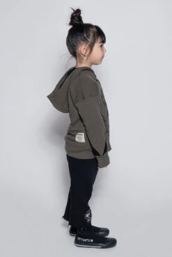 Nununu Skull Patch Smart Kids Pants - Black -Little Boys Clothes Sales 1loosepantblackd