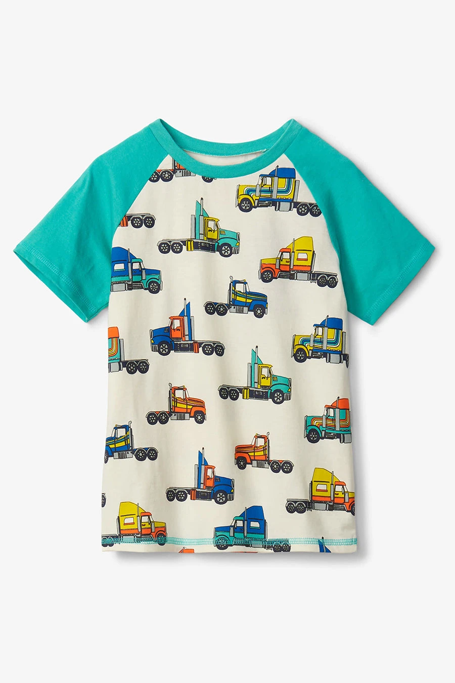 Boys Shirt Hatley Retro Rigs Raglan 3 Boys Shirt Hatley Retro Rigs Raglan