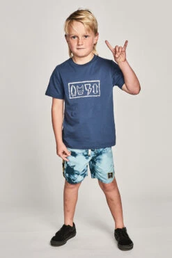 Boys Munster Kids Checkdye Boardshorts - Blue -Little Boys Clothes Sales 1shorts 580ae6d8 01b5 4fe2 aec2 5e01d04abe68