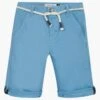 Boys Shorts Jean Bourget Chino - Ocean -Little Boys Clothes Sales 20E JQ25043 44 enhanced