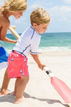 Boys Swim Island Sail Pool Boardie (Size 2 Left)