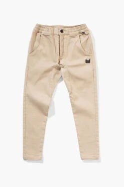 Boys Pants Munster Kids Beam 2 Pant - Washed Sand -Little Boys Clothes Sales MK222PA03 SAND FRONT enhanced