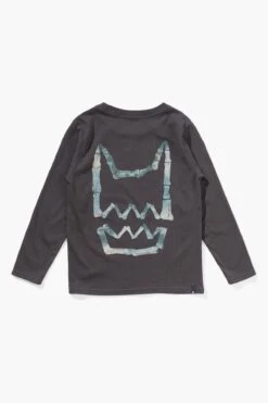 Boys T-Shirt Munster Kids Glowmike Tee - Soft Black -Little Boys Clothes Sales MK222TL06 SOFTBLK BACK enhanced