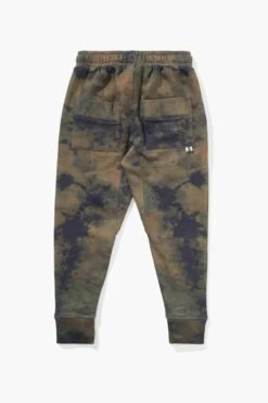 Boys Pants Munster Kids Stormy Pant - Green Dye -Little Boys Clothes Sales MK222TR01 OLIVEDYE BACKCR2 enhanced