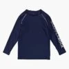 Boys Swim Snapper Rock Navy Sustainable -Little Boys Clothes Sales NAVY SUSTAINABLE LS RASH TOP front enhanced