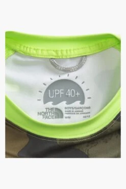 North Face Amphibious Kids Rashguard -Little Boys Clothes Sales amphibious rashguard 1 sharp green tnf camo print 6d37674b ec2c 4118 8393 c88a3144e606