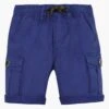 Boys Shorts Catimini Cargo Bermuda - Blue (Size 10 Left) -Little Boys Clothes Sales bermuda boys shorts blue 1 blue majorelle