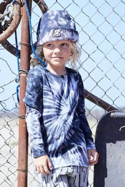 Munster Kids Bolt Dye Boys Shirt - Grey (Size 10 Left)