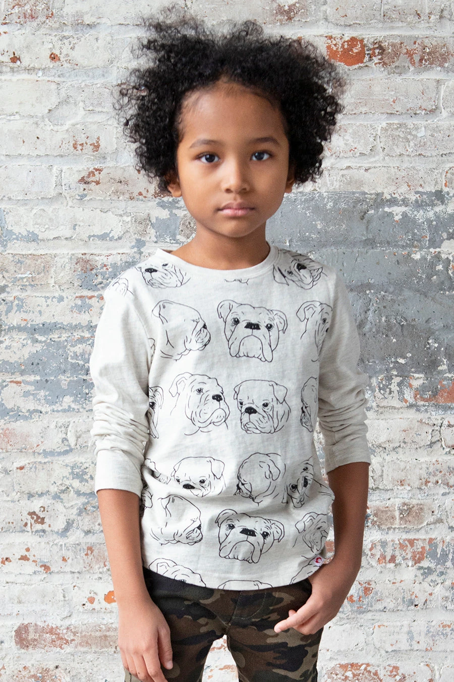 Appaman Bulldog Kids Shirt (Size 10 Left) 3 Appaman Bulldog Kids Shirt (Size 10 Left)