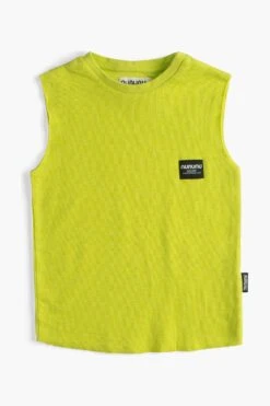 Kids Shirt Nununu Chill Tank Hot Lime -Little Boys Clothes Sales chill tank hot lime 4 hot lime