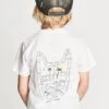 Munster Kids Dawn To Dusk Kids T-Shirt - White (Size 4 Left) -Little Boys Clothes Sales dawn to dusk kids t shirt white 1 white