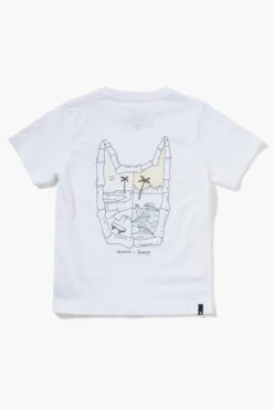Munster Kids Dawn To Dusk Kids T-Shirt - White (Size 4 Left) -Little Boys Clothes Sales dawn to dusk kids t shirt white 3 white