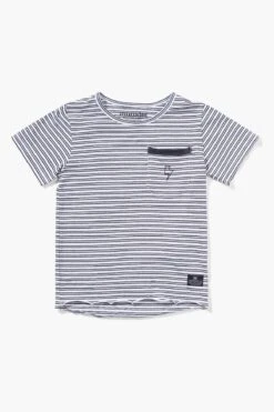 Munster Kids Droplines Kids T-Shirt (Size 14 Left) -Little Boys Clothes Sales droplines kids t shirt 3 stripe