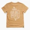 Boys T-Shirt Munster Kids Explore Light Mustard -Little Boys Clothes Sales explore light mustard 4 light mustard