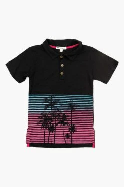 Appaman Fairbanks Boys Polo - Sun Up (Size 3 Left)