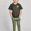 Boys Pants Munster Kids Feet Up Washed Dark Olive
