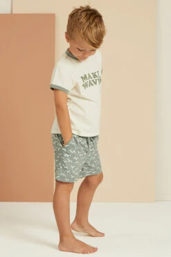 Boys Swim Rylee + Cru Flock Boardshort -Little Boys Clothes Sales flock boys boardshort 3 aqua