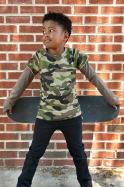 Appaman Freestyle Boys Shirt - Camo -Little Boys Clothes Sales freestyle boys shirt camo 2 green camo