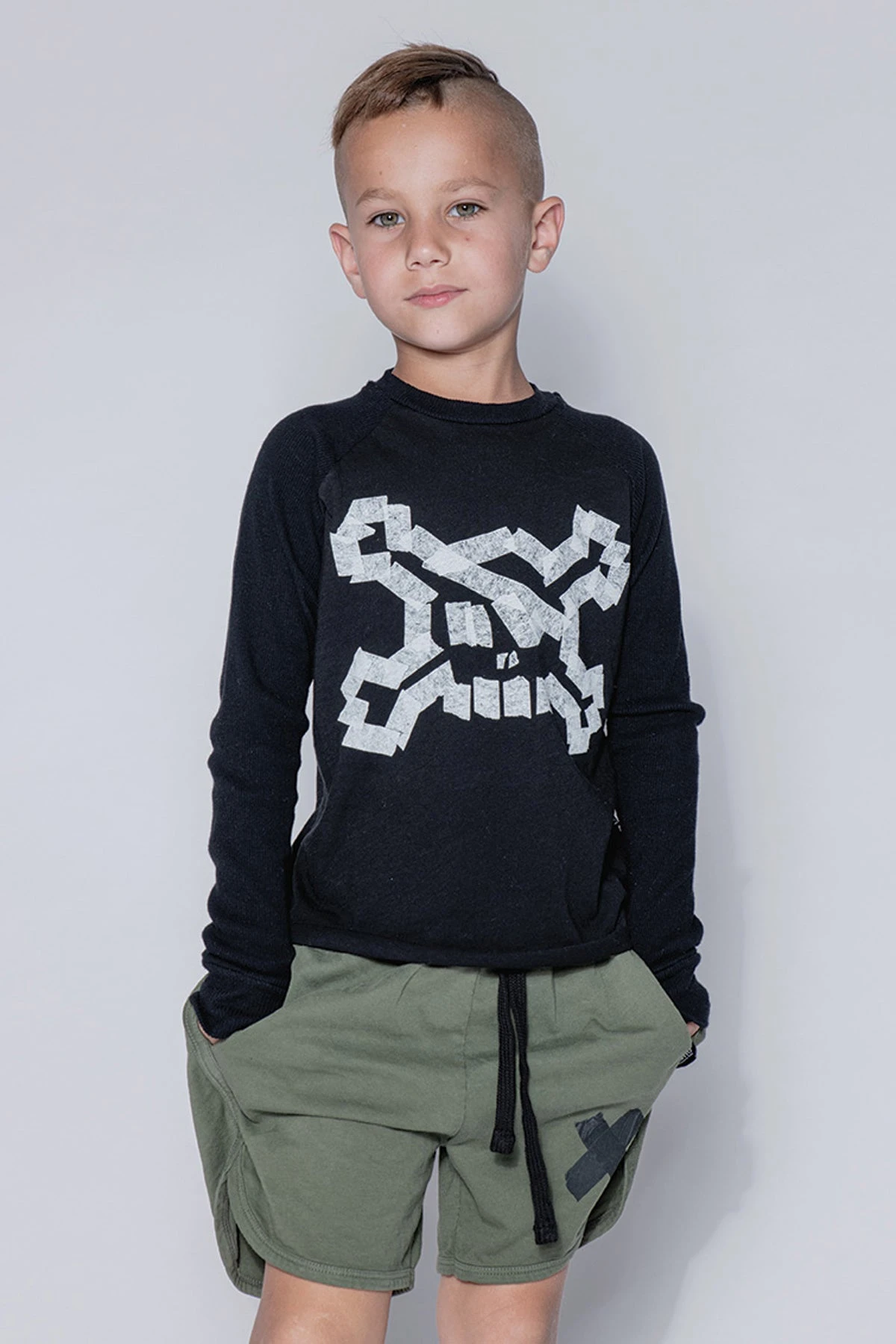 Boys Shorts Nununu Gym - Olive 8 Boys Shorts Nununu Gym - Olive - Image 6