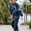 Feather 4 Arrow Tie Dye Cruz Kids Sweatpants 1 Feather 4 Arrow Tie Dye Cruz Kids Sweatpants -Little Boys Clothes Sales herobluetiedyesweaterandpants