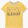Kids T-Shirt Peek Kids In My Element -Little Boys Clothes Sales in my element kids t shirt 1 yellow