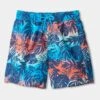 Boys Swim Hatley Jungle Dinos -Little Boys Clothes Sales jungle dinos kids swim trunks 2 blue atoll