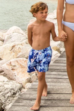 Boys Swim Snapper Rock Mango Tango Volley Board Shorts -Little Boys Clothes Sales mango tango volley board swim shorts 2 blue