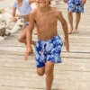 Boys Swim Snapper Rock Mango Tango Volley Board Shorts -Little Boys Clothes Sales mango tango volley board swim shorts 3 blue