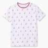 Hatley Nautical Anchors Boys Shirt -Little Boys Clothes Sales nautical anchors boys shirt 4 white