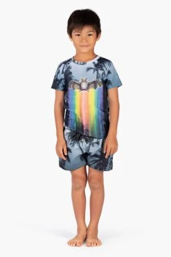 Boys Shorts Paper Wings Night Palms Boardshorts (Size 14 Left) -Little Boys Clothes Sales night palms boys swim boardshorts 1 multi