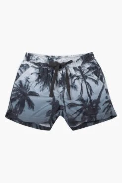 Boys Shorts Paper Wings Night Palms Boardshorts (Size 14 Left)