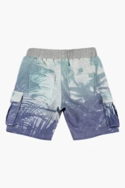Boys Shorts Paper Wings Palms Cargo -Little Boys Clothes Sales palms boys cargo shorts 3 multi