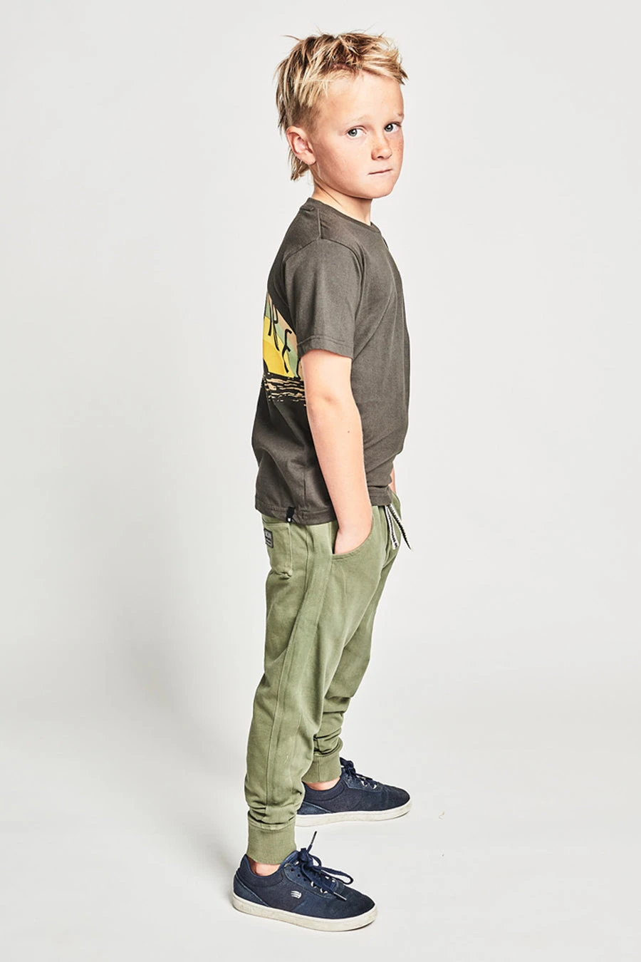 Boys Pants Munster Kids Pipepos Pant - Wash Olivine 5 Boys Pants Munster Kids Pipepos Pant - Wash Olivine - Image 3