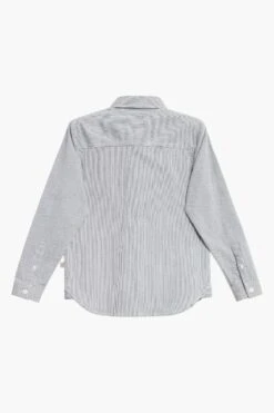 Wheat Poul Button Down Boys Shirt -Little Boys Clothes Sales poul button down boys shirt 4 grey blue