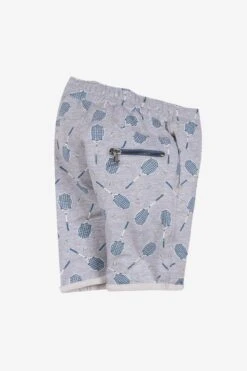 Boys Shorts Jean Bourget Tennis Print -Little Boys Clothes Sales racket short b