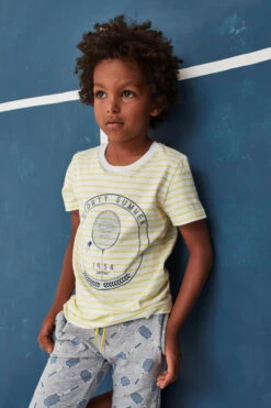 Boys Shorts Jean Bourget Tennis Print -Little Boys Clothes Sales racket short b 1e10a97d eeac 4d43 a3ef 70342fc55b57