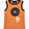 Wee Monster Record Disc Kids Tank -Little Boys Clothes Sales record disc kids tank 2 orange