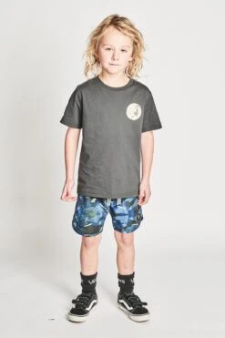 Boys Swim Munster Kids Skull Charger Boys Short (Size 14 Left)