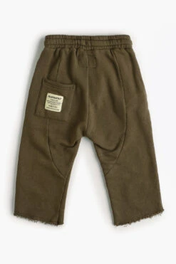 Nununu Skull Patch Smart Kids Pants - Olive -Little Boys Clothes Sales skull patch smart kids pants olive 5 olive